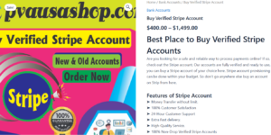 Buy Verified Stripe Account