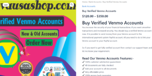 Buy Verified Venmo Accounts